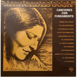 Mercedes Sosa Canciones Con Fundamento Vinyl LP USED