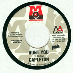 Capleton Hunt You USED VINYL 7INCH 45 RPM
