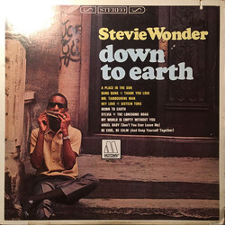 Stevie Wonder Down To Earth Vinyl LP USED