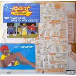 Kwest Tha Madd Lad 101 Things To Do While I'm With Your Girl / Lubrication USED VINYL 12INCH