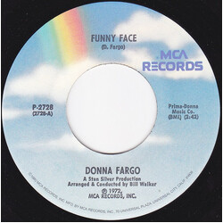 Donna Fargo Funny Face / Superman USED VINYL 7INCH 45 RPM SINGLE