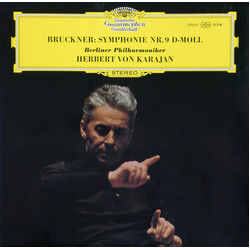 Anton Bruckner / Berliner Philharmoniker / Herbert von Karajan Symphonie Nr. 9 D-moll Vinyl LP USED
