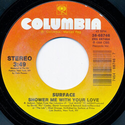 Surface Shower Me With Your Love USED VINYL 7INCH 45 RPM SINGLE STYRENE STEREO