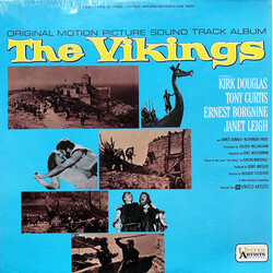 Mario Nascimbene The Vikings Vinyl LP USED