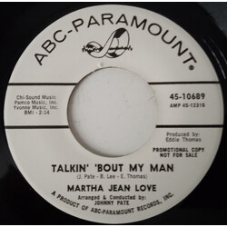 Martha Jean Love Talkin' Bout My Man USED VINYL 7INCH 45 RPM PROMO