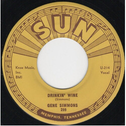 Gene Simmons (2) Drinkin' Wine / I Done Told You USED VINYL 7INCH 45 RPM