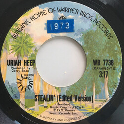 Uriah Heep Stealin' (Edited Version) USED VINYL 7INCH 45 RPM SINGLE
