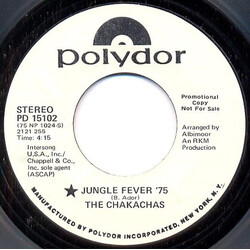 Chakachas Jungle Fever '75 VINYL 7" USED