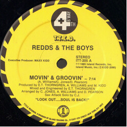 Redds And The Boys Movin' & Groovin' Vinyl 12" USED