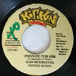 Glen Washington / George Nooks Prepare For Him USED VINYL 7INCH