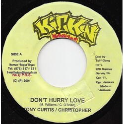 Tony Curtis / Christopher (7) Don't Hurry Love USED VINYL 7INCH 45 RPM