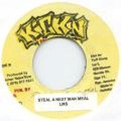 L.M.S / Marcus "Rangatan" Smith / Ludwick Smith Steal A Next Man Meal / What A Tribulation USED VINYL 7INCH