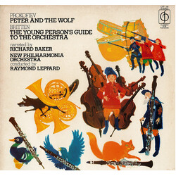 Sergei Prokofiev / Benjamin Britten / Richard Baker (7) / New Philharmonia Orchestra / Raymond Leppard Peter And The Wolf / The Young Person's Guide T