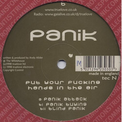 Panik Put Your Fucking Hands In The Air USED VINYL 12INCH