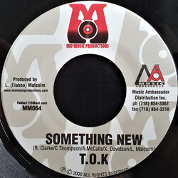 T.O.K. / Delly Ranks Something New / Work Round Dem USED VINYL 7INCH 45 RPM