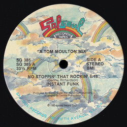 Instant Funk No Stoppin' That Rockin' USED VINYL 12INCH 33 S RPM SINGLE STEREO