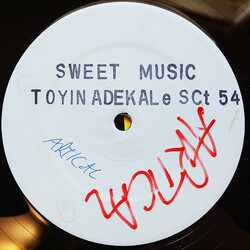 Toyin Adekale Sweet Music Vinyl 12" USED