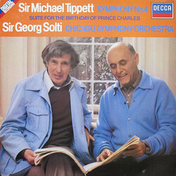 Sir Michael Tippett / Georg Solti / Chicago Symphony Orchestra Symphony No.4 / Suite For The Birthday Of Prince Charles Vinyl LP USED