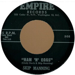 Skip Manning Ham 'N' Eggs / Devil Blues USED VINYL 7INCH 45 RPM REISSUE