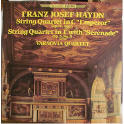 Varsovia String Quartet F.J. Haydn String Quartet in C Op.76, No.3 "Emperor"/String Quartet in F Op.3, No.5 "Serenade" Vinyl LP USED