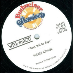 K-Maestro Showband / Pocket Change (6) Please Stay / Boys Will Be Boys USED VINYL 12INCH 45 RPM STEREO
