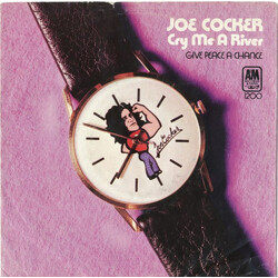 Joe Cocker Cry Me A River USED VINYL 7INCH SINGLE 45 RPM