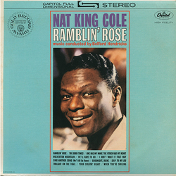 Nat King Cole Ramblin' Rose Vinyl LP USED