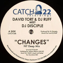 David Tort & DJ Ruff / DJ Disciple Changes Vinyl 12" USED