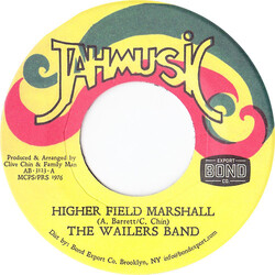 The Wailers Band Higher Field Marshall USED VINYL 7INCH 45 RPM SINGLE MISPRINT REISSUE