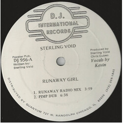 Sterling Void Runaway Girl USED VINYL 12INCH 33 S RPM