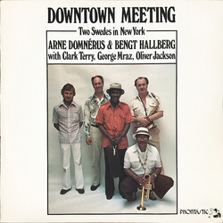Arne Domnérus / Bengt Hallberg / Clark Terry / George Mraz / Oliver Jackson Downtown Meeting ( Two Swedes In New York) Vinyl LP USED