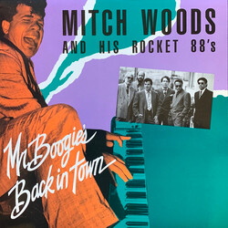 Mitch Woods And His Rocket 88's Mr. Boogie's Back In Town Vinyl LP USED
