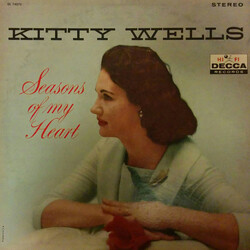 Kitty Wells Seasons Of My Heart Vinyl LP USED