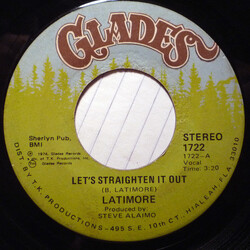 Latimore (2) Let's Straighten It Out / Ain't Nobody Gonna Make Me Change My Mind VINYL 7" USED