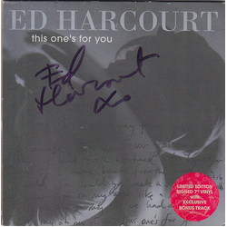Ed Harcourt This One's For You Vinyl 7" USED
