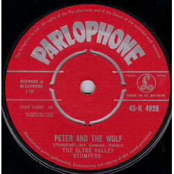The Clyde Valley Stompers Peter And The Wolf VINYL 7" USED