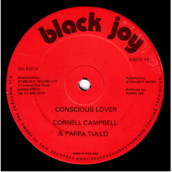 Cornell Campbell / Papa Tullo Conscious Lover Vinyl 12" USED