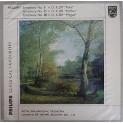 Wolfgang Amadeus Mozart / The Royal Philharmonic Orchestra / Sir Thomas Beecham Symphonies No. 31 In D, K.297 "Paris", No. 35 In D, K.385 "Haffner", N