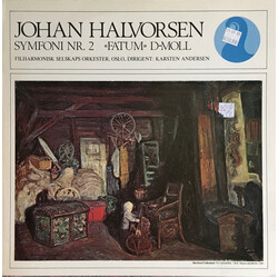 Johan Halvorsen / Filharmonisk Selskaps Orkester / Karsten Andersen Symfoni Nr. 2 «Fatum» D-moll Vinyl LP USED