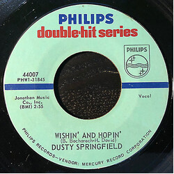 Dusty Springfield Stay Awhile / Wishin' And Hopin' USED VINYL 7INCH SINGLE