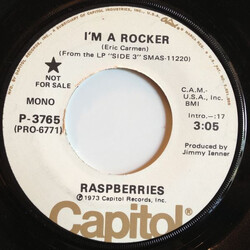 Raspberries I'm A Rocker USED VINYL 7INCH SINGLE 45 RPM PROMO