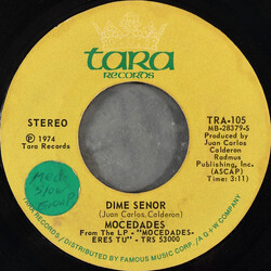 Mocedades Dime Senor / I Ask The Lord USED VINYL 7INCH 45 RPM STYRENE STEREO