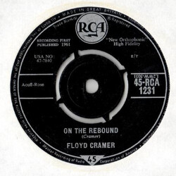 Floyd Cramer On The Rebound VINYL 7" USED