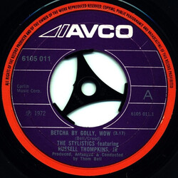The Stylistics / Russell Thompkins, Jr. Betcha By Golly, Wow VINYL 7" USED