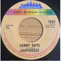 Lighthouse (2) Sunny Days USED VINYL 7INCH 45 RPM