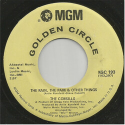 The Cowsills The Rain, The Park & Other Things / We Can Fly USED VINYL 7INCH 45 RPM REISSUE