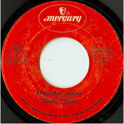 Daniel Boone Beautiful Sunday USED VINYL 7INCH 45 RPM SINGLE STYRENE STEREO