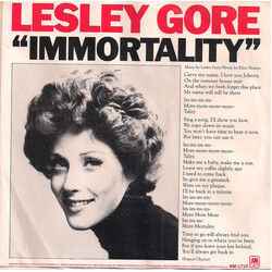 Lesley Gore Immortality USED VINYL 7INCH SINGLE 45 RPM PROMO