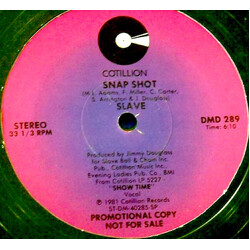 Slave Snap Shot USED VINYL 12INCH 33 S RPM PROMO STEREO