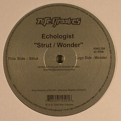 Echologist Strut / Wonder USED VINYL 12INCH